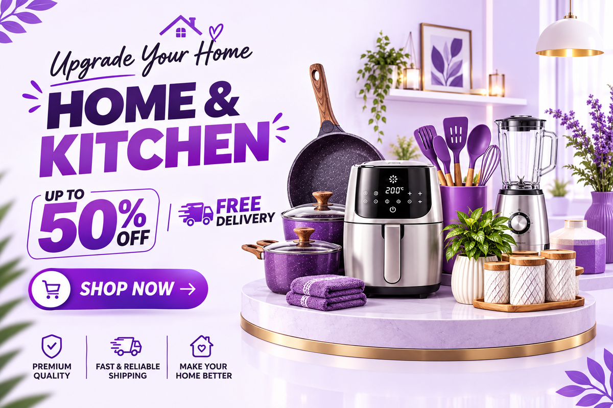 Home & Kitchen Banner